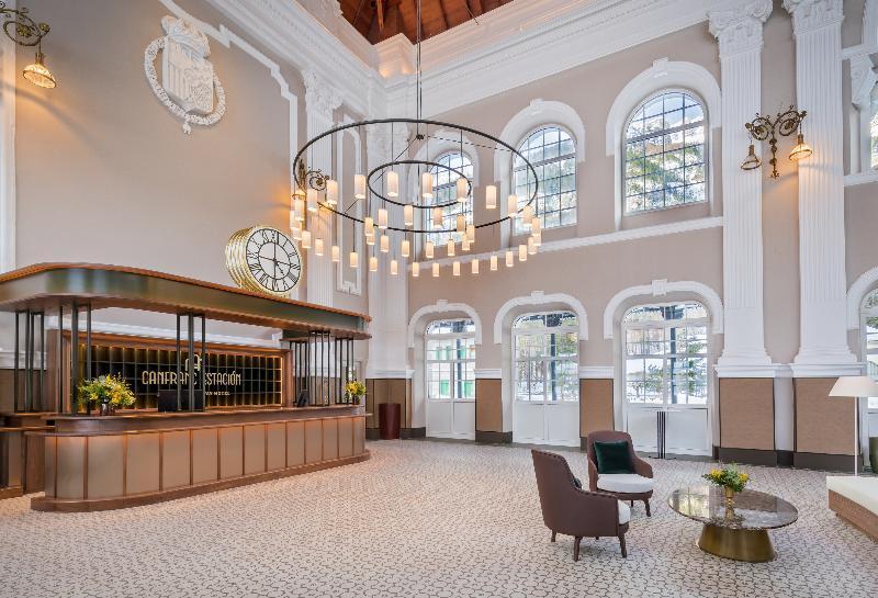 Canfranc Estacion Royal Hideaway Hotel 外观 照片